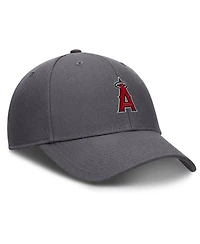 Nike Men's Gray Los Angeles Angels Club Performance Adjustable Hat