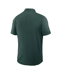Nike Men's Green Michigan State Spartans Primetime Victory Primary Logo Performance Polo Shirt