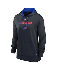 Nike Women's Royal Toronto Blue Jays Authentic Collection City Connect Performance Pullover Hoodie