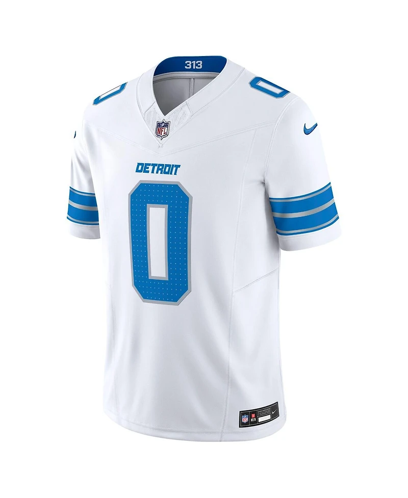Nike Men's Jahmyr Gibbs White Detroit Lions Vapor F.u.s.e. Limited Jersey
