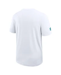 Nike Men's White Jacksonville Jaguars Sideline Uv Performance Coach Shirt
