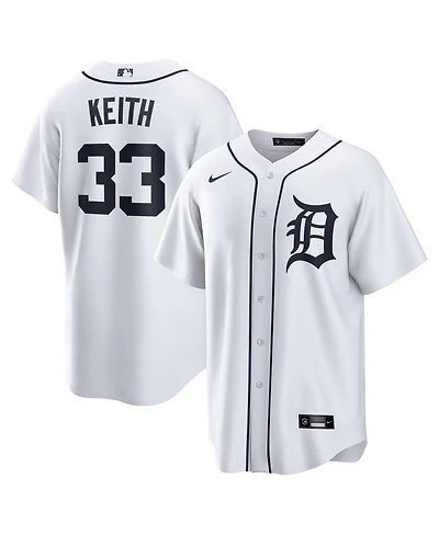 Nike Men's Colt Keith White Detroit Tigers Home Replica Jersey