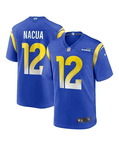 Nike Big Boys and Girls Puka Nacua Royal Los Angeles Rams Game Player Jersey