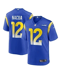 Nike Big Boys and Girls Puka Nacua Royal Los Angeles Rams Game Player Jersey