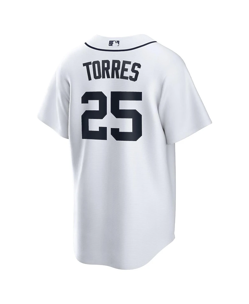 Nike Men's Gleyber Torres White Detroit Tigers Home Replica Jersey