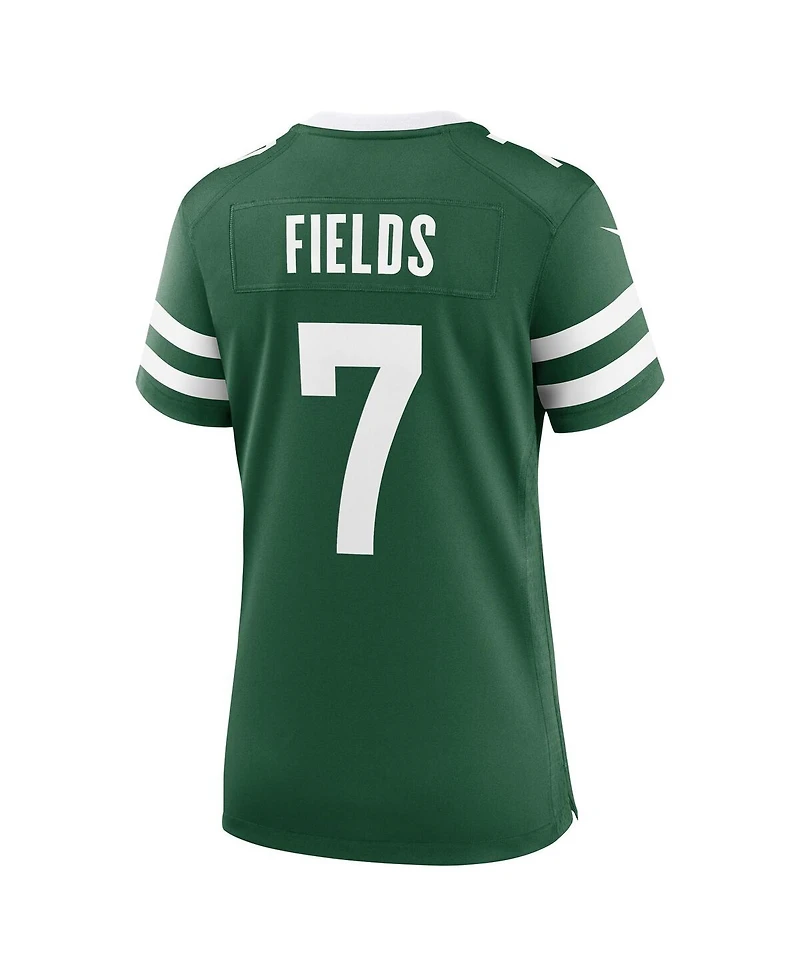 Nike Women's Justin Fields Legacy Green New York Jets Game Jersey