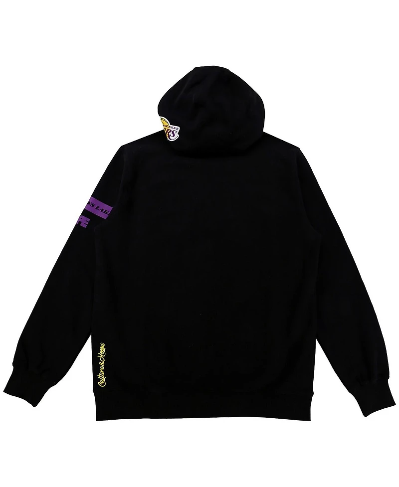 Men's and Women's Nba x Two Hype Los Angeles Lakers Culture & Hoops Heavyweight Pullover Hoodie