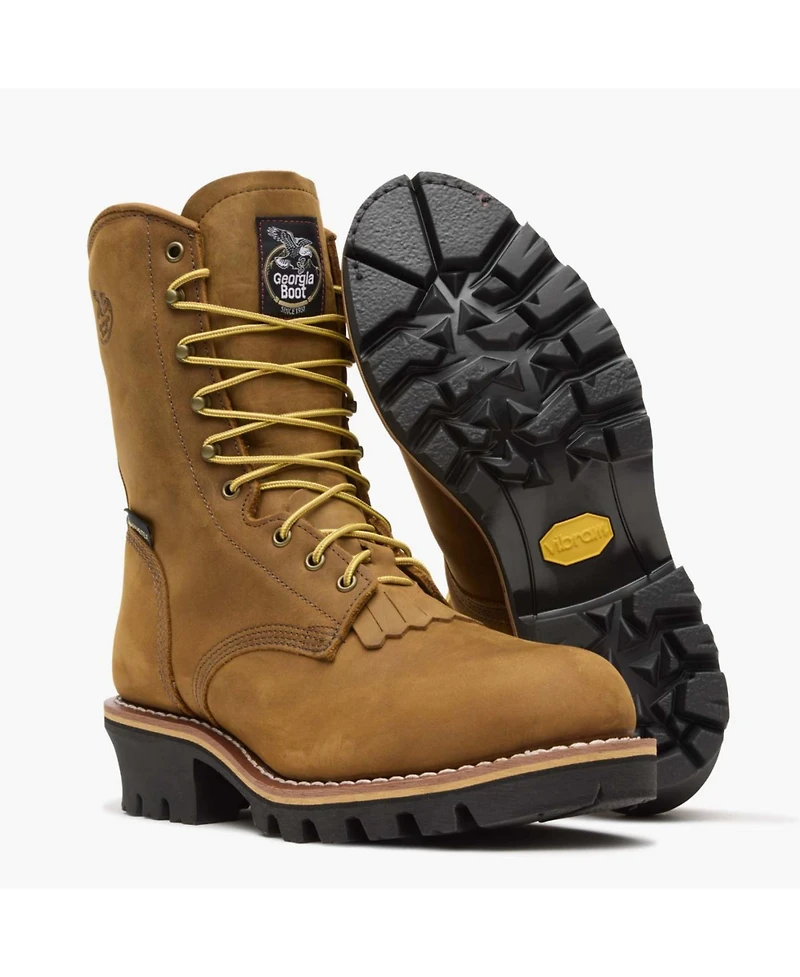 Georgia Boot Men's Steel Toe Gore-tex Waterproof 400G Insulated Logger