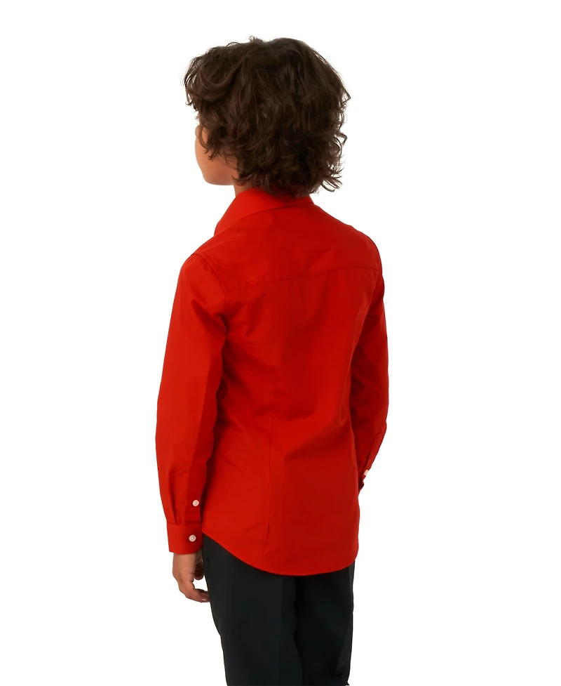 OppoSuits Toddler and Little Boys Devil Long Sleeve Shirt