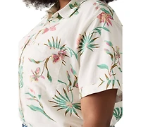 Levi's Plus Darlene Floral Short-Sleeve Shirt
