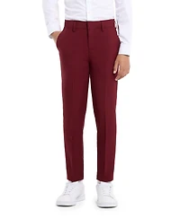 OppoSuits Big Boys Blazing Solid Color Suit, 3-Piece Set Including Blazer, Pants and Clip-On-Tie
