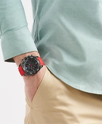 Nautica Men's Chronograph Multi Silicone Watch Set, 46mm