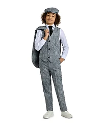 Suitmeister Big Boys 3-Piece 20's Gangster Halloween Suit Set