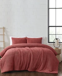Brooklyn Loom Marshmallow Sherpa 3-Pc. Comforter Set, Full/Queen