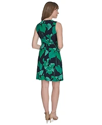 Tommy Hilfiger Petite Botanical-Print Shift Dress