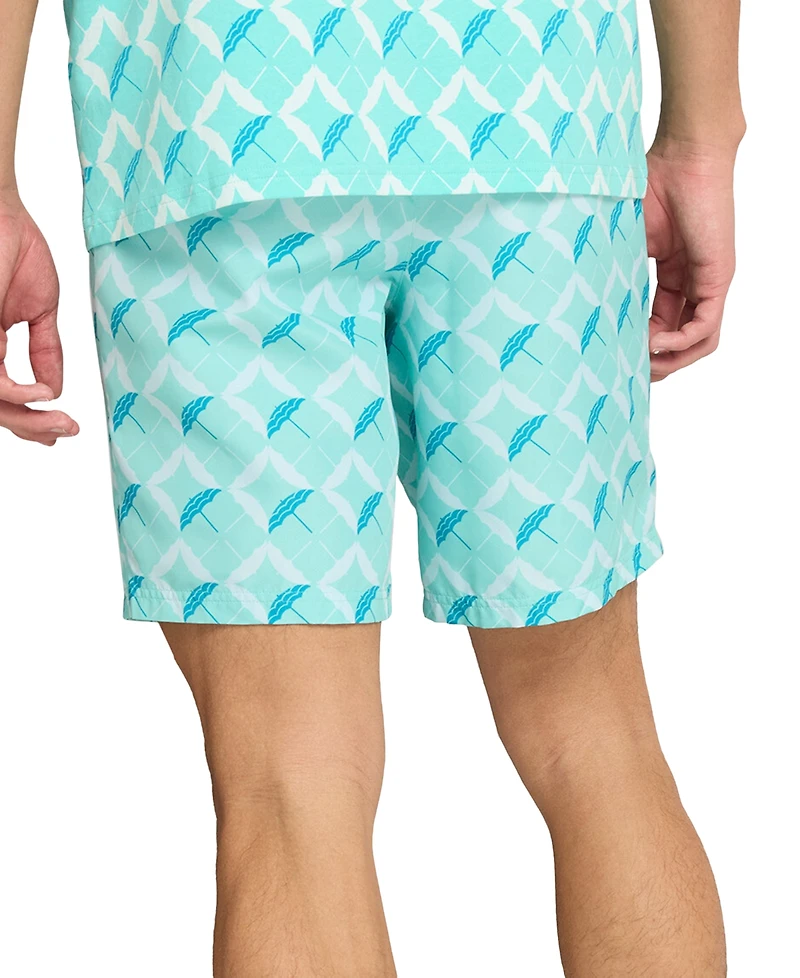 Puma Men's Resort Umbrella-Graphic Shorts