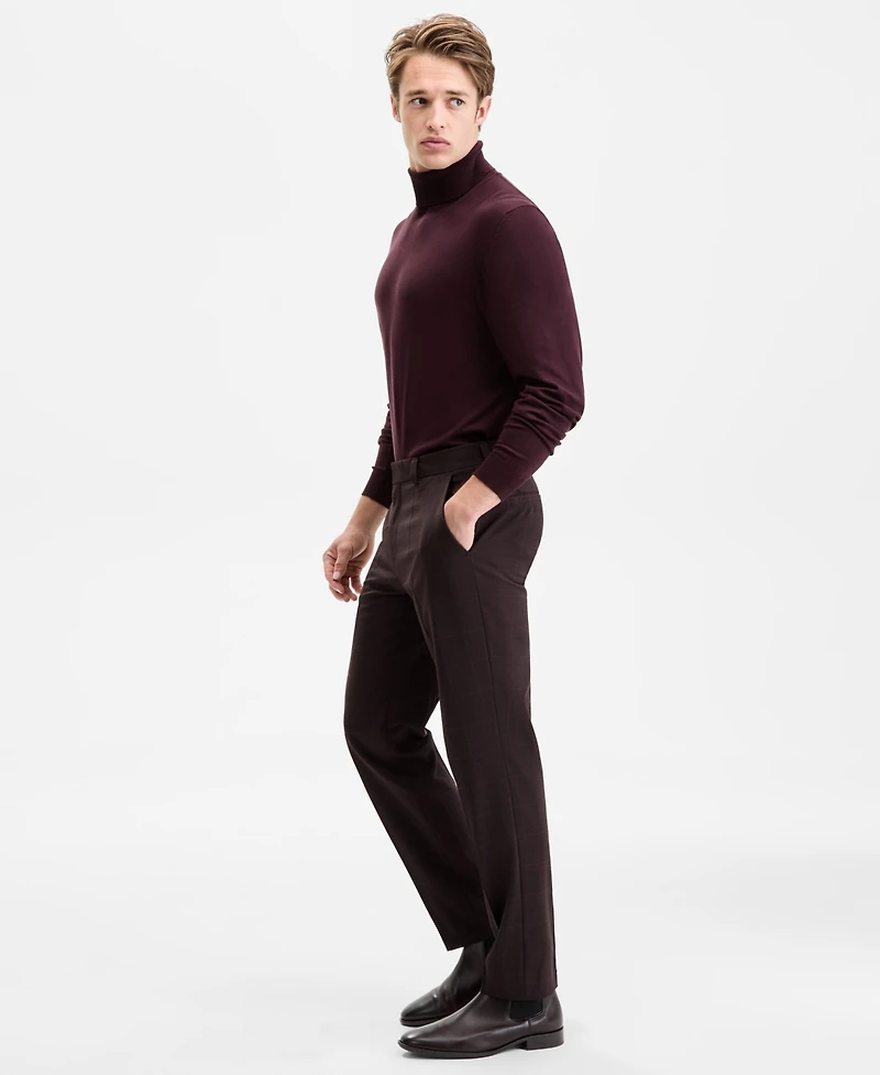 Hugo by Boss Men's Modern-Fit Plaid Suit Pants
