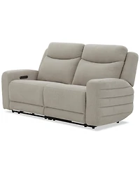 Kristyan 2-Pc. Fabric Sofa with 2 Power Motion Chairs, Exclusively at Macy's