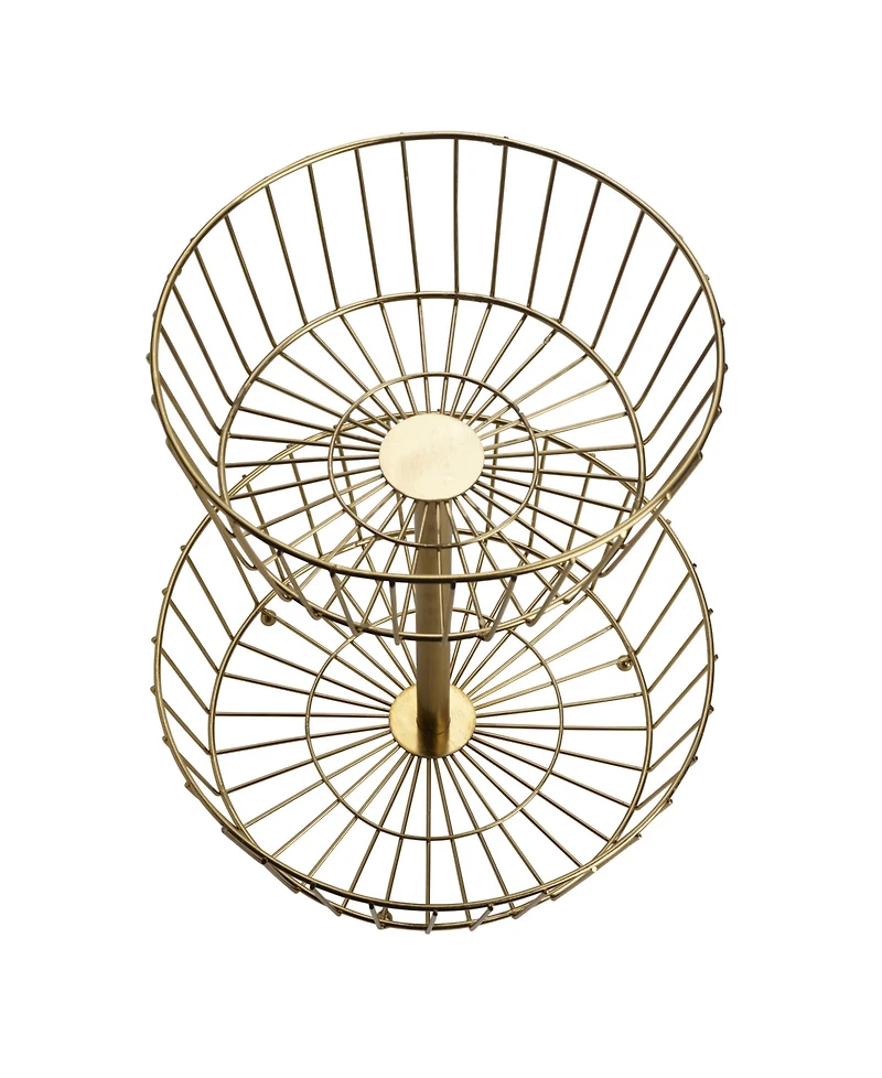 Mikasa Gourmet Basics Geneva 2-Tier Basket
