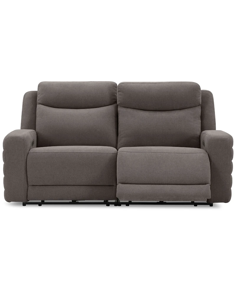 Kristyan 2-Pc. Fabric Sofa with 2 Power Motion Chairs, Exclusively at Macy's