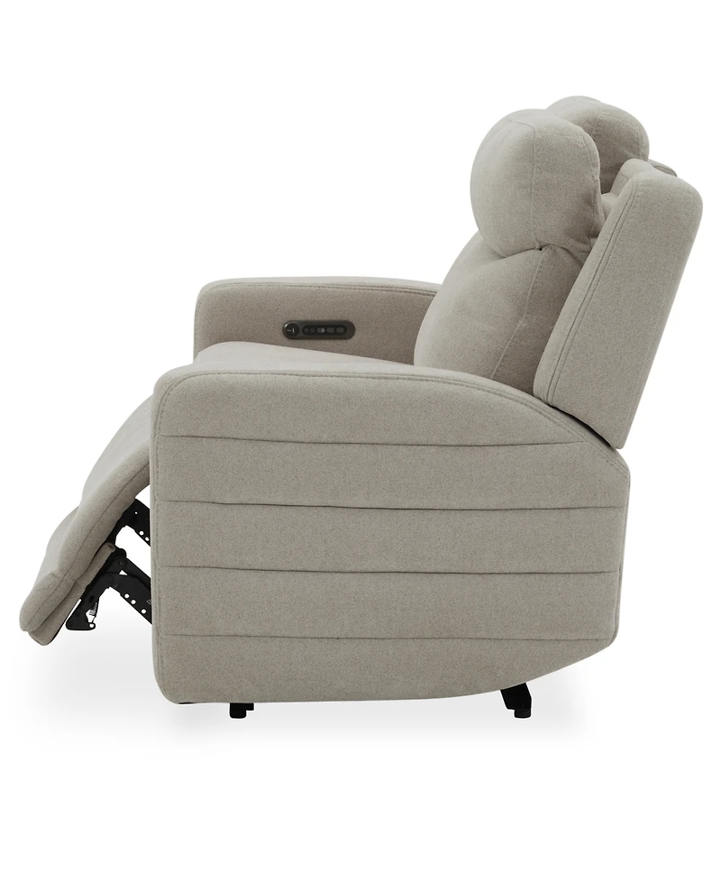 Kristyan 2-Pc. Fabric Sofa with 2 Power Motion Chairs, Exclusively at Macy's
