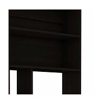 Compact Computer Desk with Hutch – Perfect for Home Office with Extra Storage