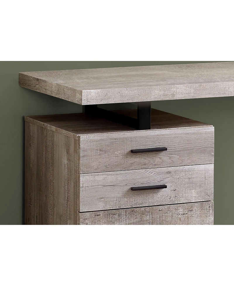 Minimalist Computer Desk with 3 Drawers – Ideal for Home or Dorm