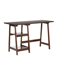 Multi-Function Computer Desk with Adjustable Shelves and Cable Management