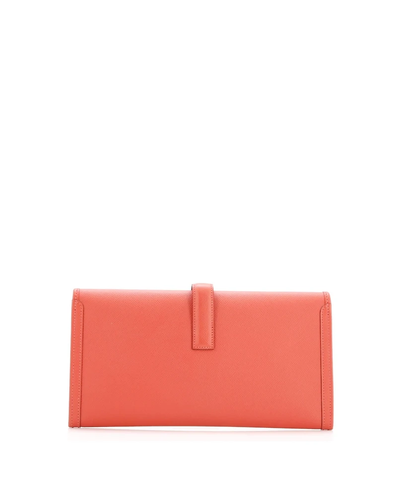 Pre-Owned Hermes 29 Jige Elan Clutch Epsom
