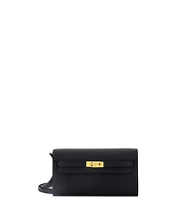 Pre-Owned Hermes Kelly To Go Wallet Epsom