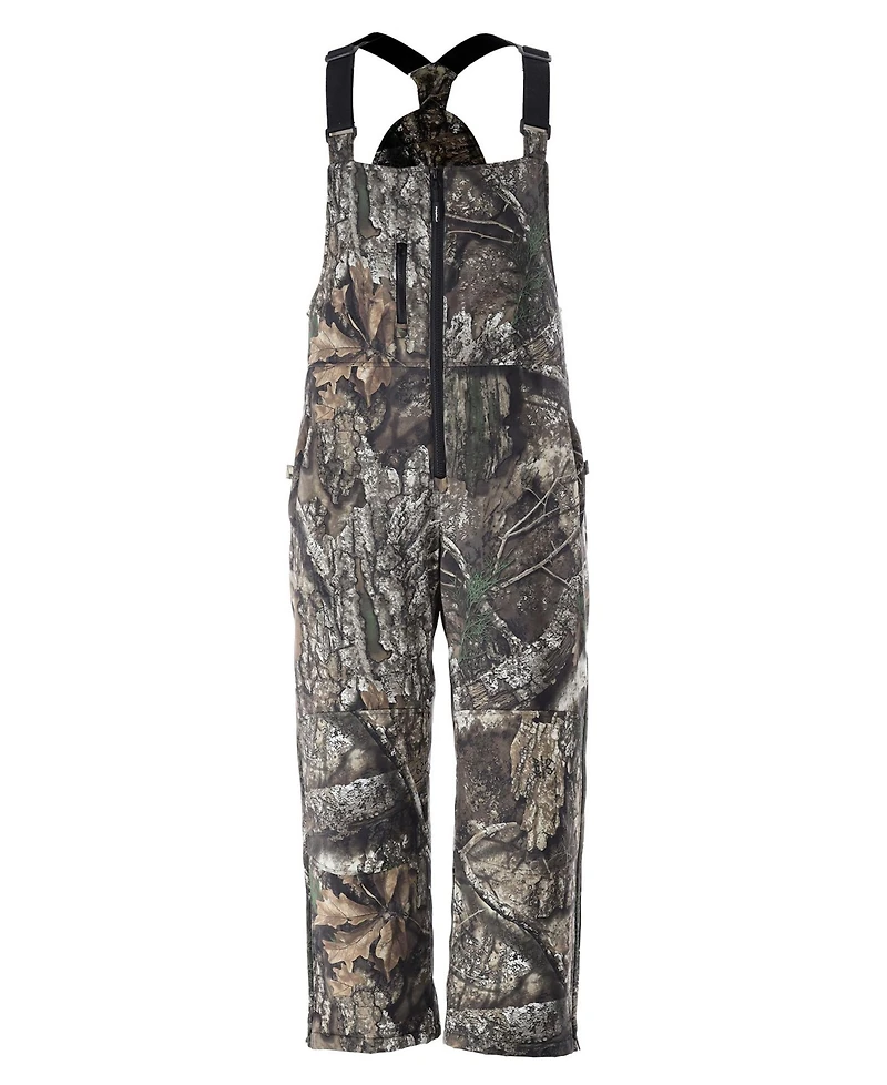 RefrigiWear Realtree Apx Camo Insulated Softshell Bib Overalls - Big & Tall