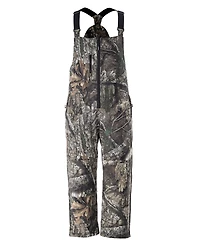 RefrigiWear Realtree Apx Camo Insulated Softshell Bib Overalls - Big & Tall