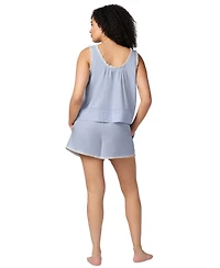 Gap Women's 2-pc Cotton Short Eyelet Pajama Set