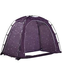 Bed Tent Indoor Privacy Play Tent on Bed with Carry Bag