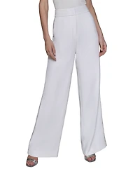 Karl Lagerfeld Paris Women's Embellished-Side-Seam Pants