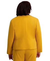 Kasper Framed Collarless Jacket, Regular & Plus