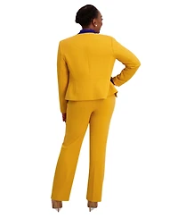 Kasper Framed Collarless Jacket, Regular & Plus