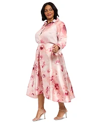 Muse Plus Floral-Print Blouse