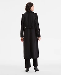 Anne Klein Women's Double-Breasted Maxi Coat