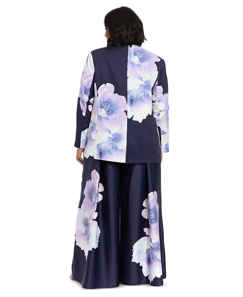 Muse Plus Floral-Print Jacket