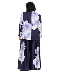 Muse Plus Floral-Print Jacket