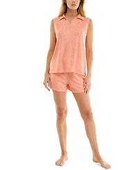 Roudelain Women's Wonderluxe Tank & Short Pajama Set