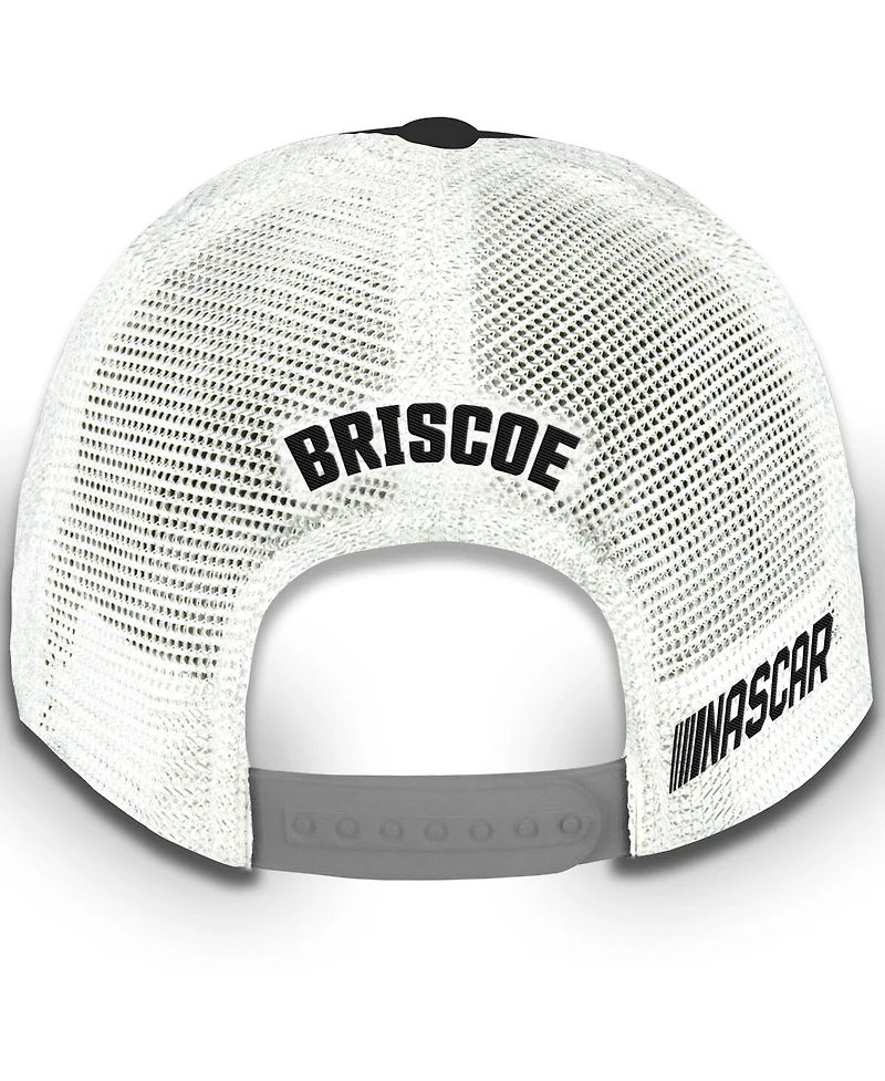 Checkered Flag Sports Men's and Women's Black Chase Briscoe Bass Pro Shops Sponsor Trucker Adjustable Hat