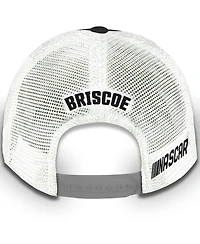 Checkered Flag Sports Men's and Women's Black Chase Briscoe Bass Pro Shops Sponsor Trucker Adjustable Hat