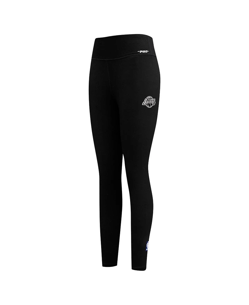 Pro Standard Women's Black Los Angeles Lakers Paint the City Jersey Leggings