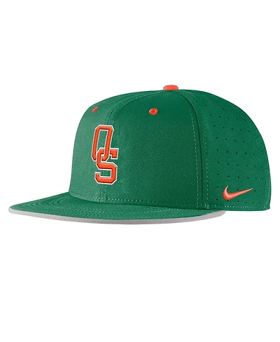 Nike Men's Green Oklahoma State Cowboys 2025 On-Field True Performance Baseball Fitted Hat