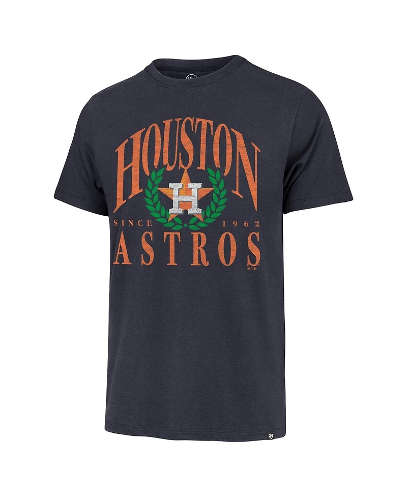 '47 Brand Men's Navy Houston Astros Pitchout Franklin T-Shirt