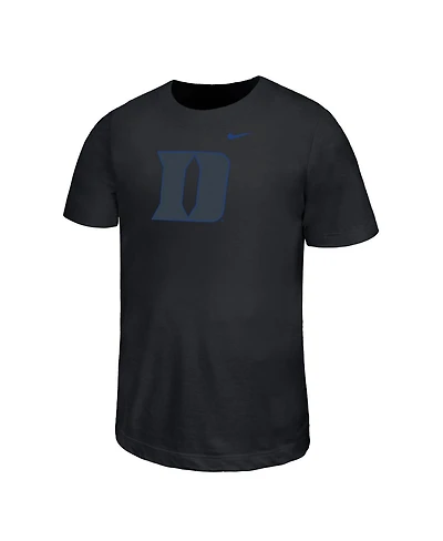 Nike Big Boys and Girls Black Duke Blue Devils Legend Color Pop Performance T-Shirt