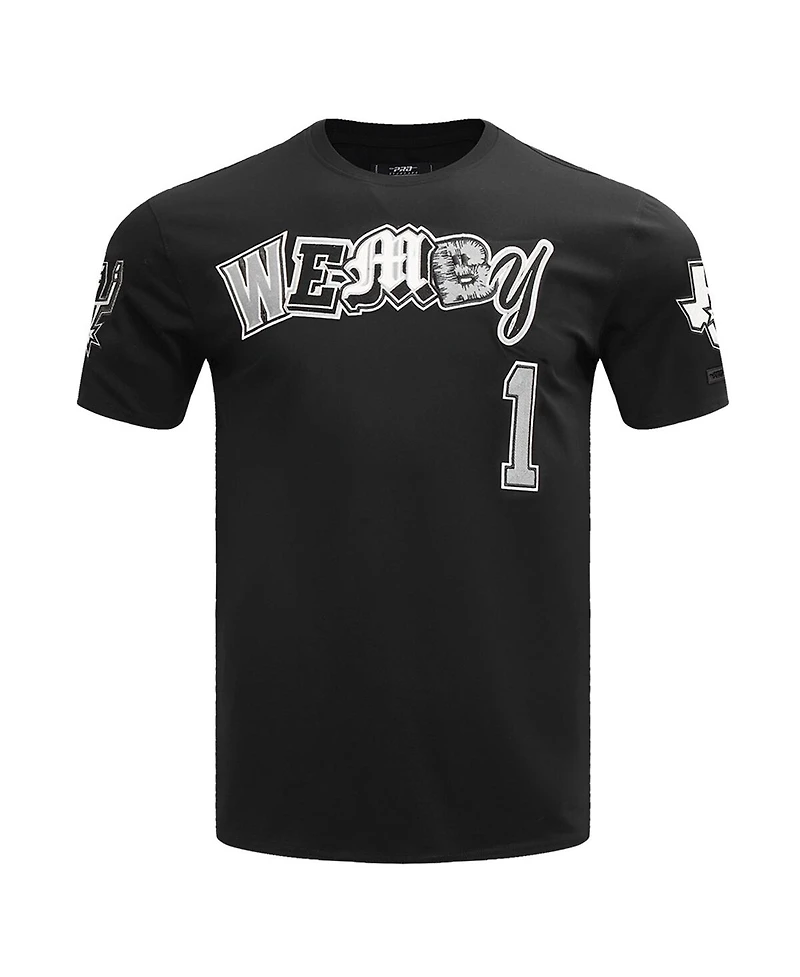 Pro Standard Men's Victor Wembanyama Black San Antonio Spurs City Ransom T-Shirt