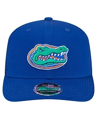 New Era Men's Royal Florida Gators Primary 9SEVENTY Trucker Stretch-Snap Hat